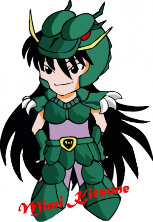 Shiryu SD même projet (photoshop)